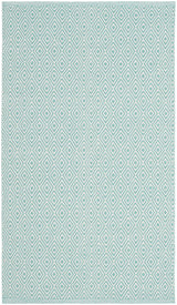 Safavieh Montauk 2'-6" x 4'-0" Rug in Ivory / Aqua