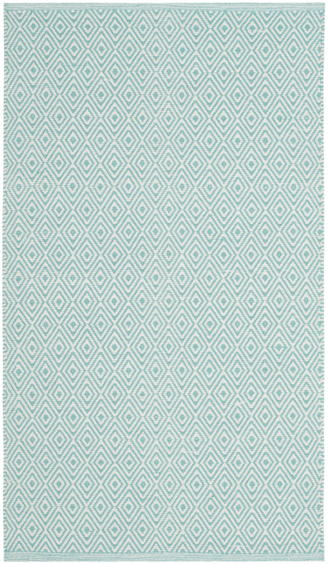 Safavieh Montauk 2'-6" x 4'-0" Rug in Ivory / Aqua