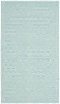 Safavieh Montauk 2'-6" x 4'-0" Rug in Ivory / Aqua