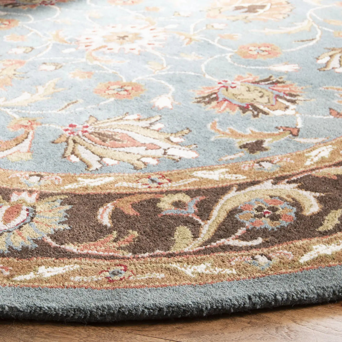Safavieh Heritage 6'-0" x 6'-0" Rug in Blue / Brown