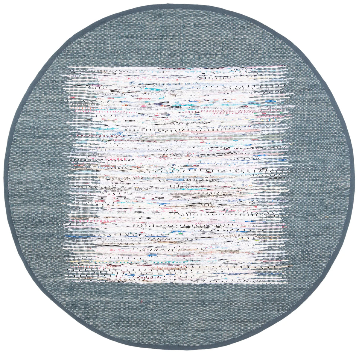 Safavieh Montauk 6'-0" x 6'-0" Rug in Ivory / Grey