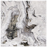 Safavieh Amelia 6'-7" x 6'-7" Rug in Grey / Gold