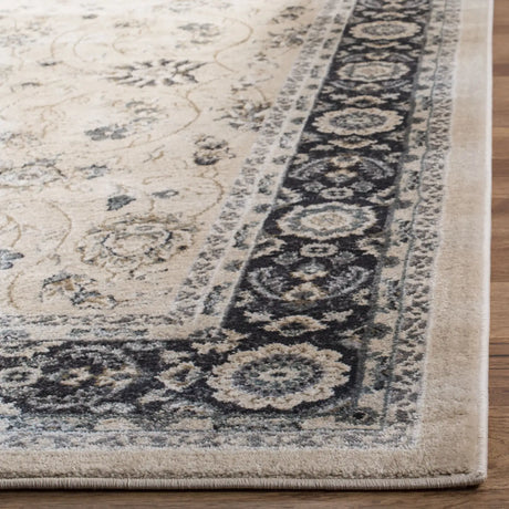 Safavieh Lyndhurst 4'-0" x 6'-0" Rug in Light Beige / Anthracite