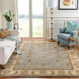 Safavieh Heritage 9'-6" x 13'-6" Rug in Light Blue / Beige