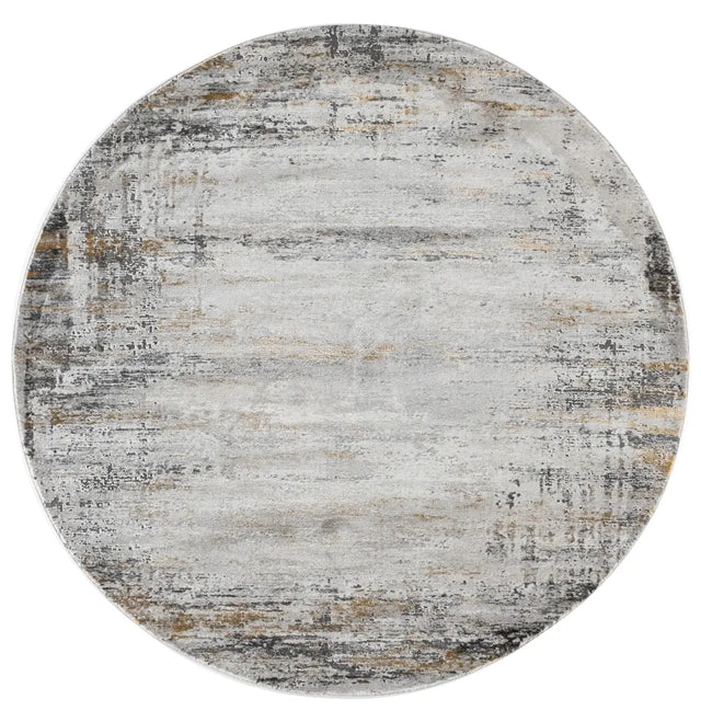 Safavieh Craft 6'-7" x 6'-7" Rug in Grey / Gold