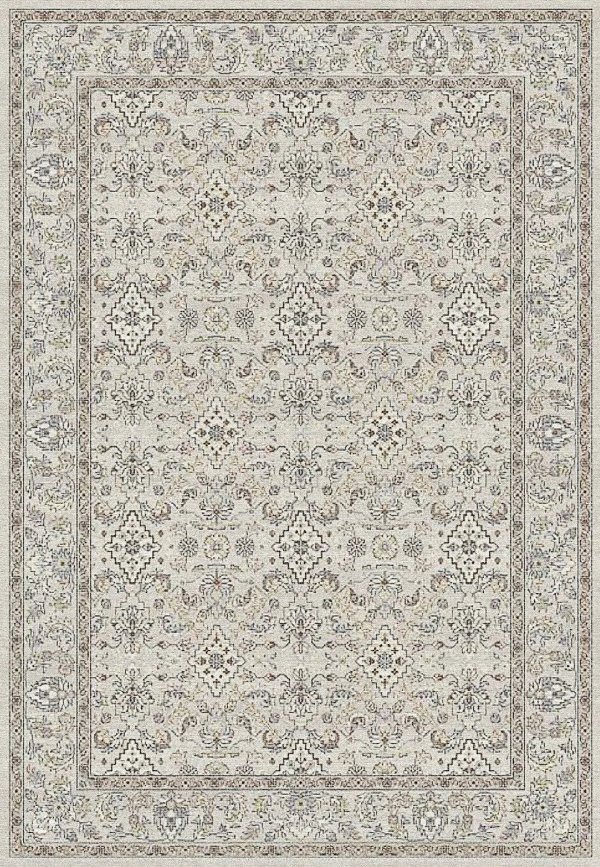 Dynamic Rugs Ancient Garden 57276 Cream/Beige Rug - Rectangular