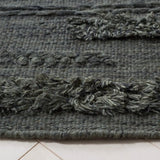 Safavieh Vermont 6'-0" x 6'-0" Rug in Charcoal / Ivory
