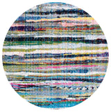 Safavieh Fiesta Shag 6'-7" x 6'-7" Rug in Multi