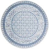 Safavieh Brentwood 6'-7" x 6'-7" Rug in Ivory / Aqua