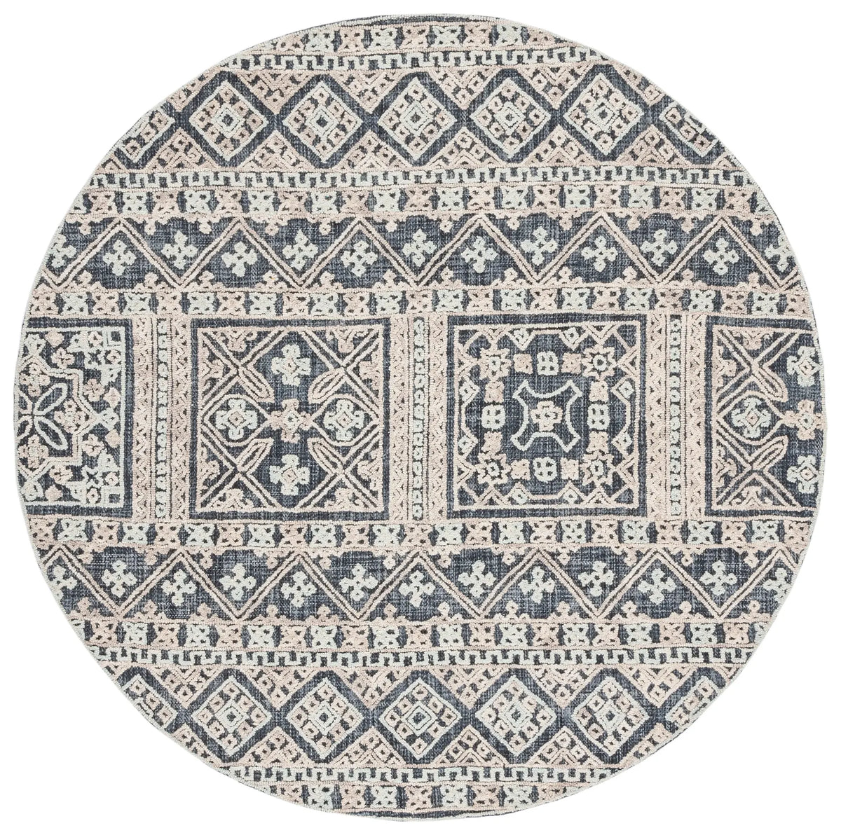 Safavieh Aspen 7'-0" x 7'-0" Rug in Charcoal