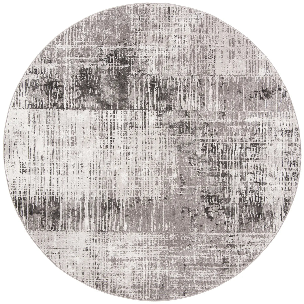 Safavieh Craft 6'-7" x 6'-7" Rug in Grey / Dark Grey