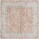 Safavieh Avalon 6'-7" x 6'-7" Rug in Rust / Grey