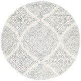 Safavieh Martha Stewart 300 6'-0" x 6'-0" Rug in Ivory / Blue