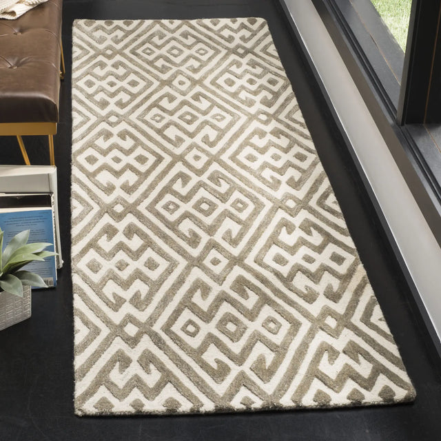 Safavieh Cambridge 2'-6" x 8'-0" Rug in Ivory / Grey