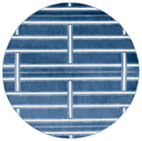 Safavieh Groove 6'-7" x 6'-7" Rug in Blue / Ivory