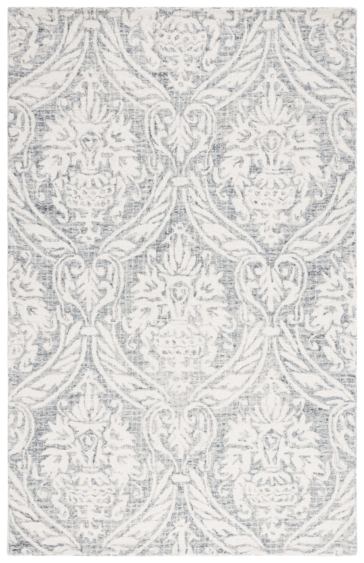 Safavieh Abstract 4'-0" x 6'-0" Rug in Ivory / Grey