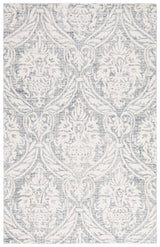 Safavieh Abstract 4'-0" x 6'-0" Rug in Ivory / Grey