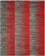 Safavieh Kilim 8'-0" x 10'-0" Rug in Red / Charcoal