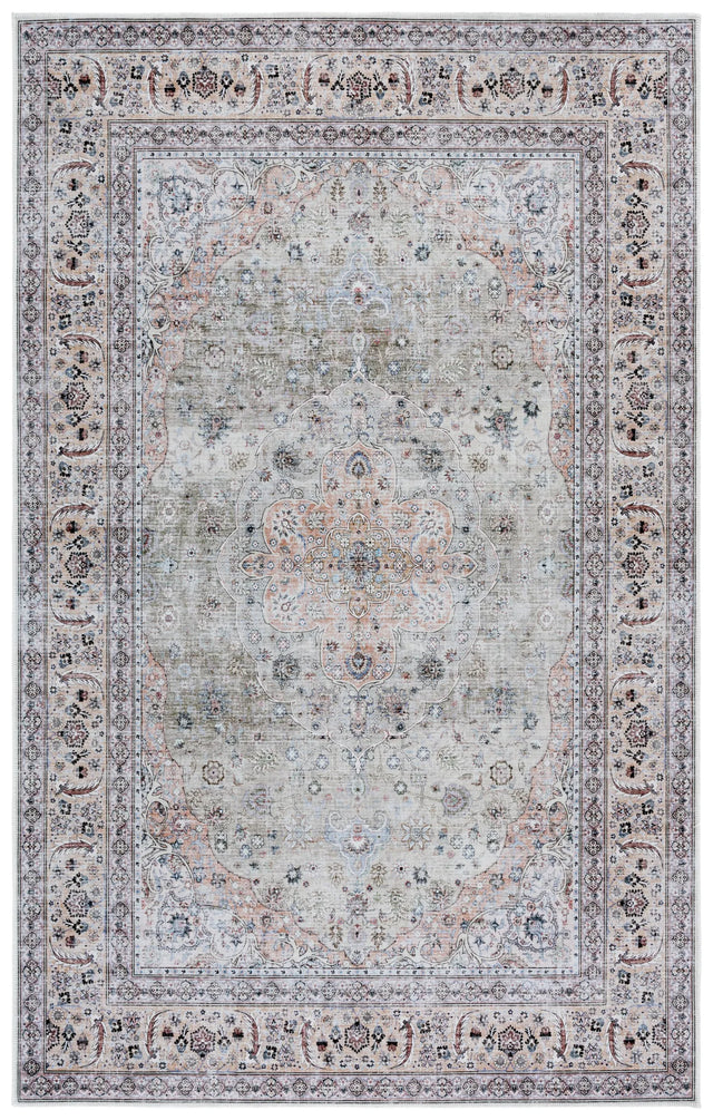 Safavieh Arizona 4'-0" x 6'-0" Rug in Light Green / Beige