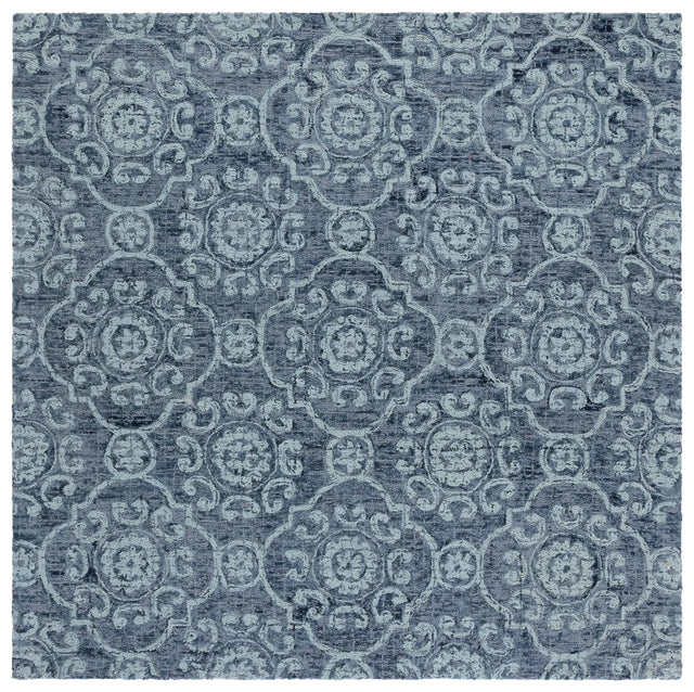 Safavieh Abstract 6'-0" x 6'-0" Rug in Blue