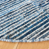 Safavieh Kilim 6'-0" x 6'-0" Rug in Blue / Ivory
