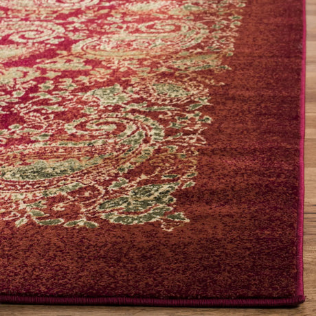 Safavieh Lyndhurst 4'-0" x 6'-0" Rug in Red / Multi