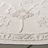Safavieh Paros 6'-7" x 6'-7" Rug in Ivory