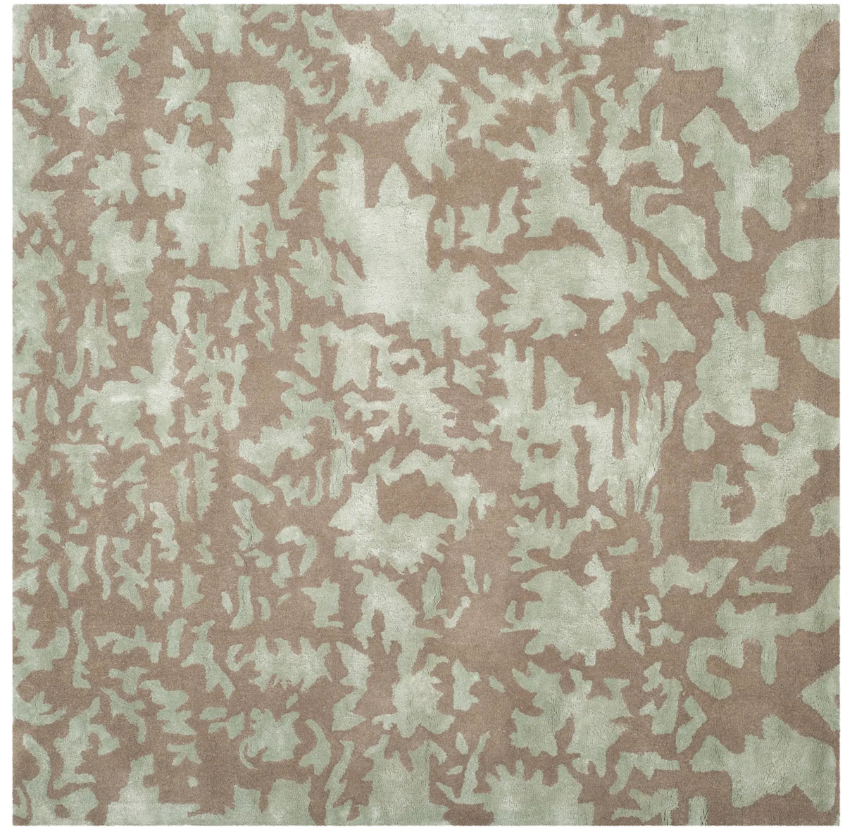 Safavieh Soho 6'-0" x 6'-0" Rug in Taupe / Light Blue