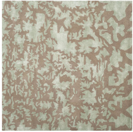 Safavieh Soho 6'-0" x 6'-0" Rug in Taupe / Light Blue