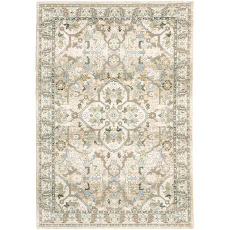 Oriental Weavers Sphinx Andorra 9818G Beige/Ivory Rugs - main flat