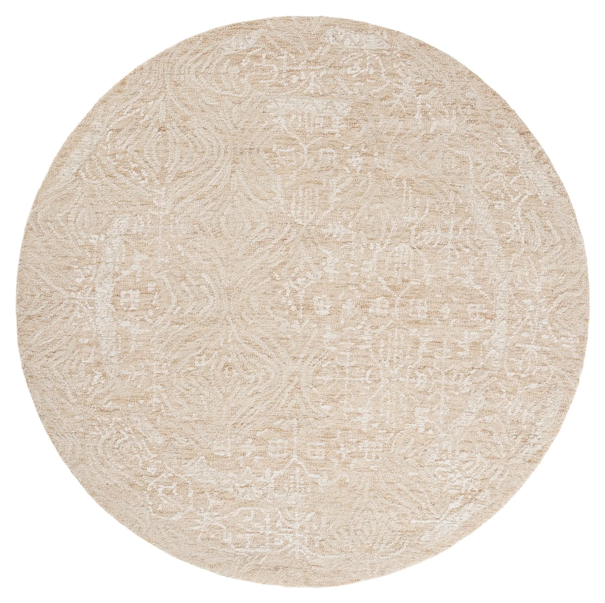 Safavieh Metro 6'-0" x 6'-0" Rug in Gold / Ivory