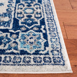 Safavieh Tulum 4'-0" x 6'-0" Rug in Ivory / Blue