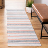 Safavieh Montauk 2'-3" x 8'-0" Rug in Pink / Beige