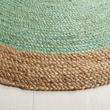 Safavieh Natural Fiber 5'-0" x 8'-0" Rug in Teal / Natural