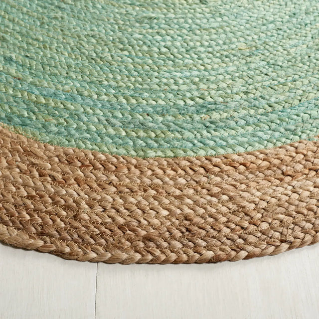 Safavieh Natural Fiber 5'-0" x 8'-0" Rug in Teal / Natural