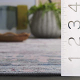 Safavieh Tacoma 4'-0" x 6'-0" Rug in Plum / Green