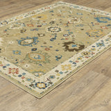 Oriental Weavers Sphinx Francesca Fr04E Beige/ Multi Rug - angle detail