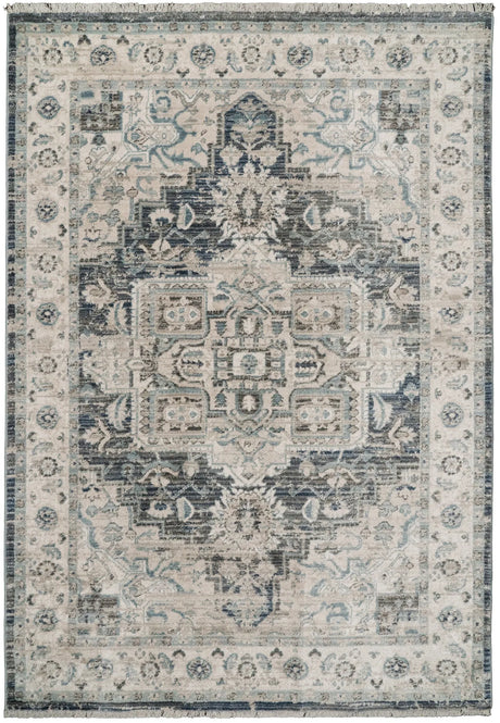 Dynamic Rugs Juno 6882 Dark Blue / Cream Rugs - Rectangular