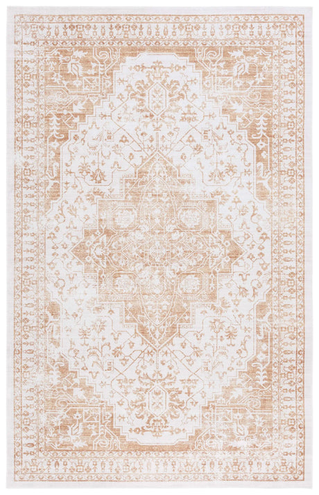 Safavieh Arizona 4'-0" x 6'-0" Rug in Beige / Gold