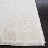 Safavieh Faux Rabbit Fur 5'-0" x 7'-0" Rug in Off White
