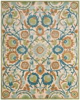 Safavieh Antiquity 9'-6" x 13'-6" Rug in Ivory / Green