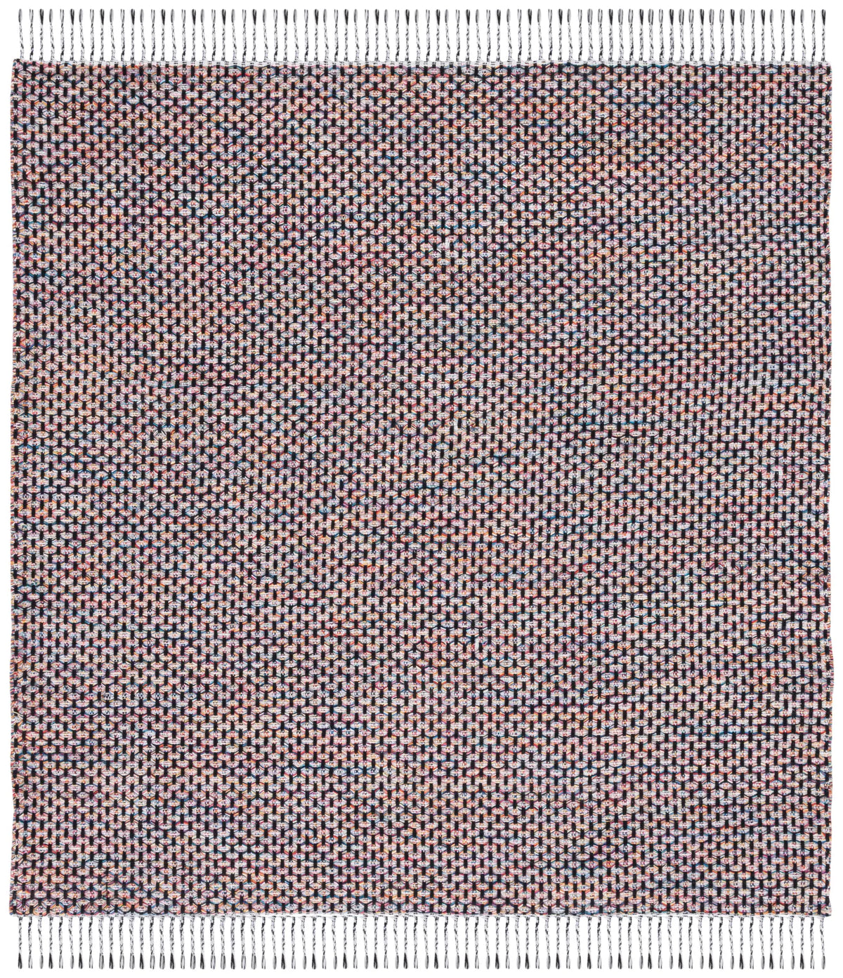 Safavieh Montauk 6'-0" x 6'-0" Rug in Red / Yellow