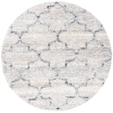 Safavieh Fontana Shag  800 6'-7" x 6'-7" Rug in Grey / Ivory