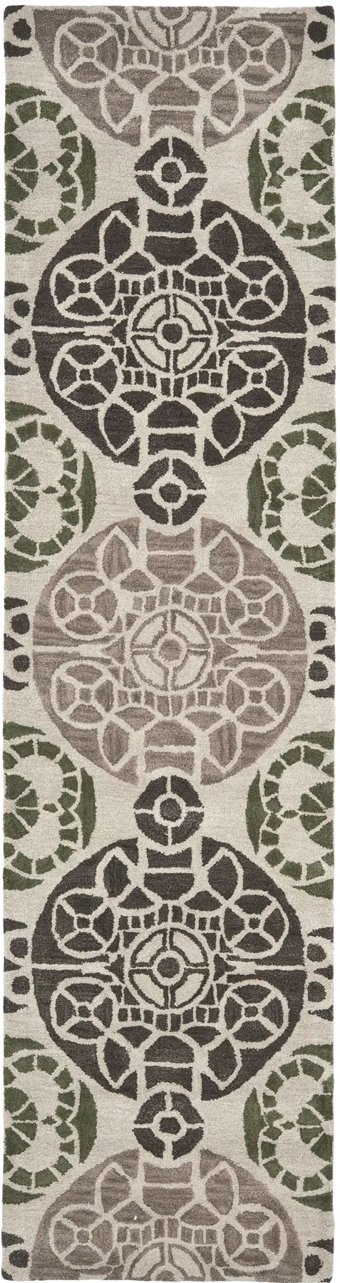 Safavieh Wyndham 2'-3" x 9'-0" Rug in Ivory / Brown