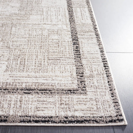 Safavieh Jade 100 4'-0" x 6'-0" Rug in Ivory / Beige Black