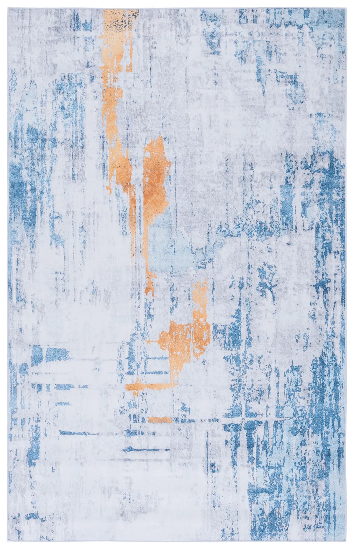Safavieh Tacoma 4'-0" x 6'-0" Rug in Grey / Blue