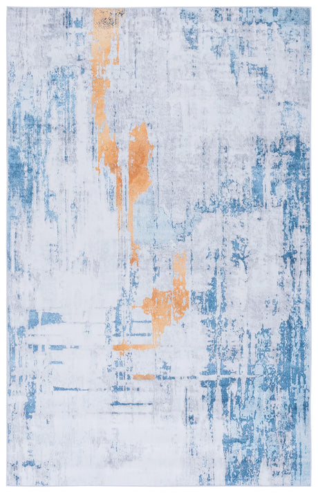 Safavieh Tacoma 4'-0" x 6'-0" Rug in Grey / Blue