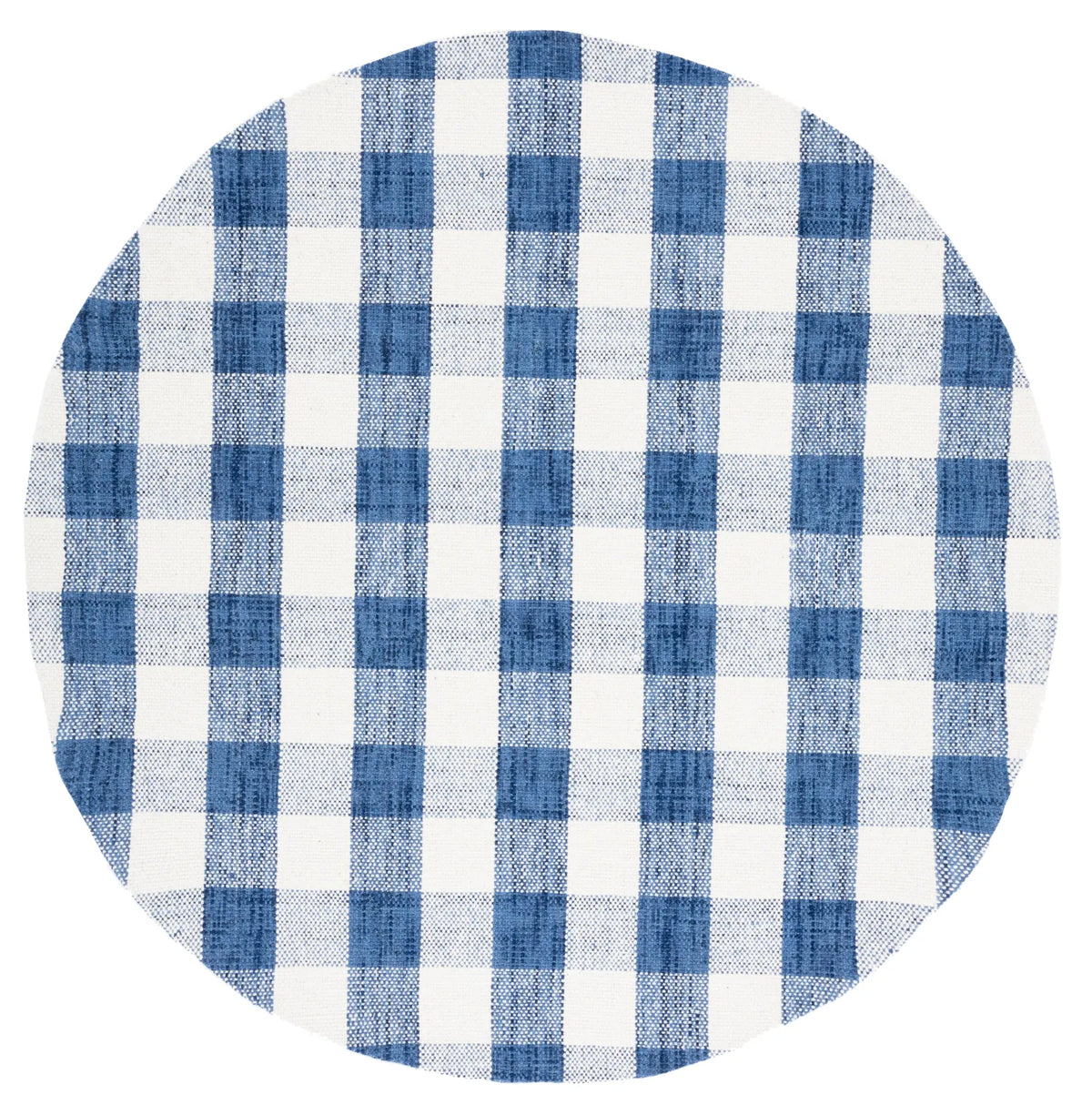 Safavieh Marbella 6'-0" x 6'-0" Rug in Navy / Ivory