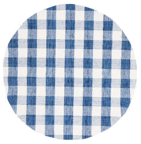 Safavieh Marbella 6'-0" x 6'-0" Rug in Navy / Ivory