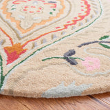 Safavieh Bella 5'-0" x 5'-0" Rug in Beige / Blue